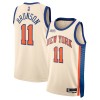 Camiseta Hombre NBA New York Knicks Jalen Brunson 2025-26 Nike City Edition Blanco Swingman